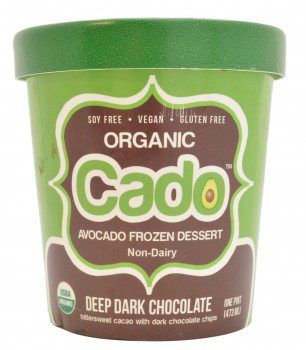 Cado Bio Dunkle Schokolade und Avocado Eisdessert , USA