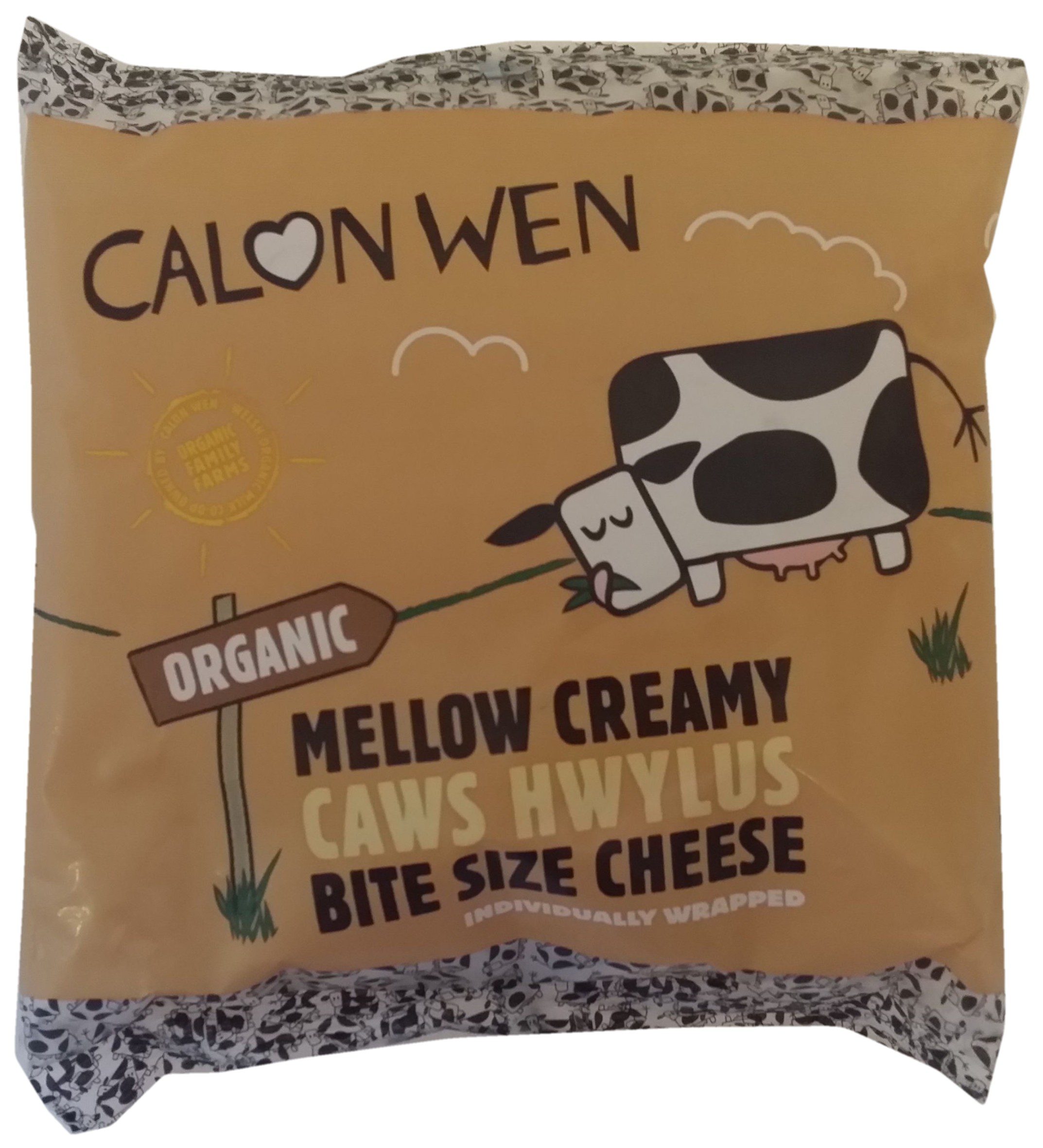 Organic Mellow Creamy Caws Hwylus Bite Size Cheese