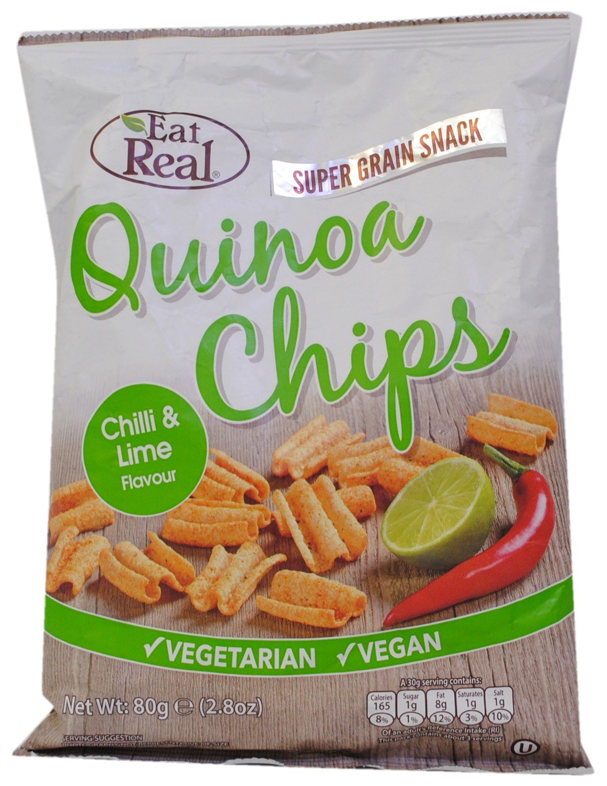 Quinoa Chips with Chilli & Lime Flavour