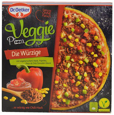 Dr Oetker veggie pizza