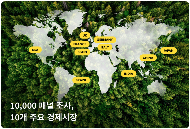 지속가능성에 대한 글로벌 전망: 소비자 연구 24/25